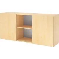 Hammerbacher Sideboard 2OH mit Schiebetüren Ahorn/Ahorn