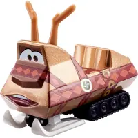 Mattel Disney Pixar Cars Wintertime Cruisers Snowmobile, Fahrzeug, 3 Jahr(e), Metall, Kunststoff, Mehrfarbig