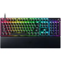 Razer Huntsman V3 Pro, Kabelgebunden, USB, Optischer Schlüsselschalter, QWERTY, RGB-LED, Weiß