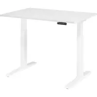 Hjh OFFICE PRO XMKA 12 W | 120x80 | elektrisch h?henverstellbar - Wei? 120 x 80 elektrisch h?henverstellbar