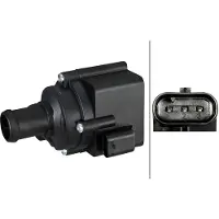 Hella Zusatzwasserpumpe Wasserumwälzpumpe 8TW 358 304-701 für AUDI A4 Avant (8K5, B8) elektrisch