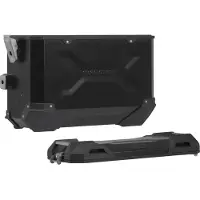 SW-Motech TRAX ADV Koffer-Komplettset schwarz HONDA CRF1100L ADV 19- Aluminium