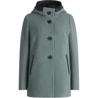 Gil Bret Wolljacke "Damen mit Kapuze" mit Kapuze