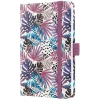 Sigel Wochenkalender Jolie ca. A6 Hardcover Violet Jungle Fever 2026.