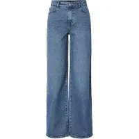 Pieces Selma Mb New Wide Leg Hochtaillierte Jeans