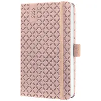 Sigel Wochenkalender Jolie ca. A6 Hardcover pearl rose 2026.