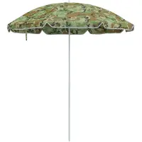 vidaXL Garten-Sonnenschirm 263 x 263 x 272 cm 170T Polyester Tarnung