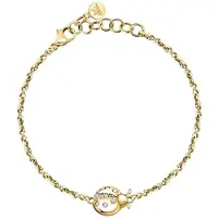Morellato Beautiful Istanti SAVZ08 Gold Plated Lucky Bracelet