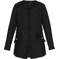 Faina Women Blazer in black | Gr.: XL