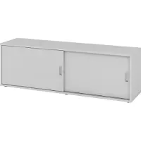Hammerbacher Sideboard 1,5OH, Grau/Grau