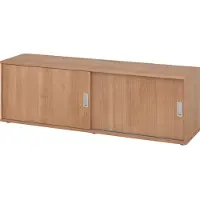 Hammerbacher Sideboard 1,5OH, Nussb./Nussb.