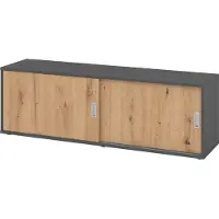 Hammerbacher Sideboard 1,5OH, Graphit/Asteiche