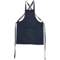 Dutchdeluxes Schürze Denim & Canvas Bretel Style Brute-64,5 x 78 cm