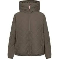 Derbe Steppjacke "Quiltby Short" mit Kapuze Wasserabweisend, Kapuze, 2-Wege Reisßverschluss