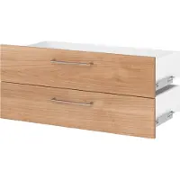 Hammerbacher Schubladen 80 cm, 1 OH, BS, Nussbaum