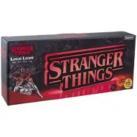 Paladone Stranger Things Logo-Lampe 31 cm, USB- oder Batteriebeleuchtung, Phasen- und Pulsmodus, Offizielles Netflix-Produkt