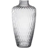 Leonardo Vase Giulia Grau 38 cm