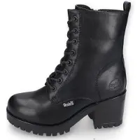 Dockers Damen Schnürstiefeletten Schwarz Synthetik Größe: 38