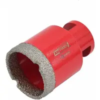 AWTOOLS , M14 51 mm, Diamantbohrkrone, für große Löcher in Porzellan und Marmor, hohe Präzision ohne Späne, professionelle Anwendung, kompatibelmit Winkelschleifer, Metall