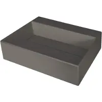 Deante Aufsatzwaschbecken Aus Granit Mit Platz Für Einen Wasserhahn Und Mit Gitter