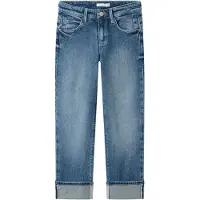 Name It Kids Straight Fit Fold-up Jeans