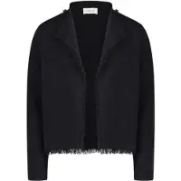 Cartoon Strick-Cardigan Damen Viskose schwarz, 42 805699-0003-00420