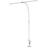 Luxula LED Tischleuchte 24 W 3000 K, 4000 K, 6500 K einstellbar in warm-, neutral- und kaltweiß (CCT) weiß dimmbar