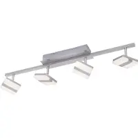 JUST LIGHT LED Deckenlampe LOLAsmart SABI RGB Farbwechselfunktion (RGB) Spotköpfe sind dreh- schwenkbar Wohnbereich, z.B. Wohnzimmer, Schlafzimmer, Esszimmer, Flur, Büro und Arbeitszimmer
