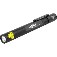Ansmann Future T120, Stift-Blinklicht, Schwarz, Aluminium, Tasten, IP54, LED
