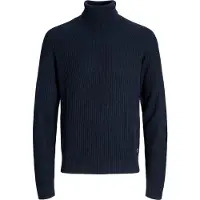 Jack & Jones Rollkragenpullover in Dunkelblau - XXL