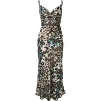 Guess Marciano GUESS New Akilina Dress Aquarelle Leopard Pr Größe: S | Midikleider Outlet | Damen | Cyan