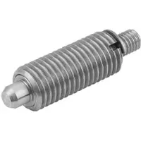 Kipp Arretierbolzen ohne Bund Gr. 5 M24x2 D16 Form J mit Gewindezapfen