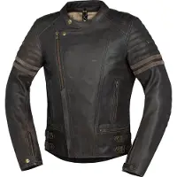 IXS Andy Motorrad Lederjacke, braun, 56