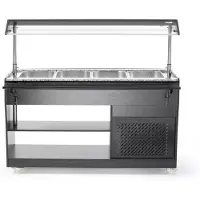 Arktic Salatbuffet-Theke, Arktic, GN 1/1, 1490x765x(H)1370mm