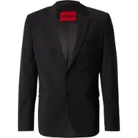 HUGO für Herren. 50540157 Schwarzer Blazer Arti schwarz (48), Lässig, Party, Synthetisch, Klassisch