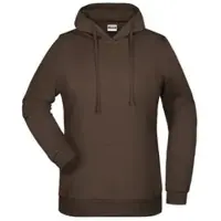 James & nicholson Damen Kapuzen Sweater Hoodie JN795 brown L