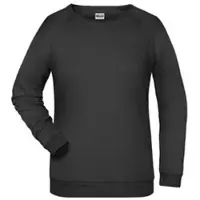 James & nicholson Damen Raglan Sweater Sweatshirt JN793 black XL