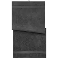 Myrtle beach Bio Badetuch MB443 graphite 70 x 140 cm