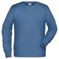 James & nicholson Sweatshirt Raglanärmel JN8022" - Light-Denim-Melange S"