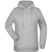James & nicholson Damen Kapuzen Sweater Hoodie JN795 grey heather XS