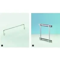 Hettich Wäschekorb-Auszugsrahmen, 9079914, für faltbaren Korb, Stahl