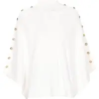 Dreimaster Women Poncho in offwhite | Gr.: XL/XXL