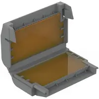 Wago Gelbox;Abzweig;für Aderleitungen;grau 207-1433