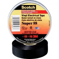 Scotch SUPER88-25X33 Isolierband Scotch Schwarz (L x B) 33m x 25mm 1St.