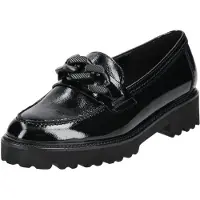 Gabor 55.240 Damenschuhe - elegante Slipper - Halbschuhe schwarz Elegant NEU
