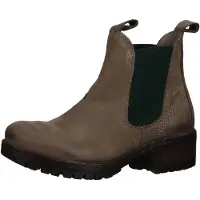 Lazamani Stiefelette "Stiefelette Nubukleder/Textil"