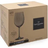 Chef & sommelier Gläsersatz Cabernet Tulip Eco Glas 580 ml (6 Stück)