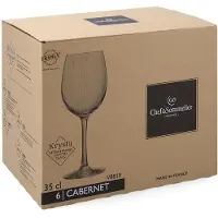 Chef & sommelier Gläsersatz Cabernet Tulip Eco Glas 350 ml (6 Stück)