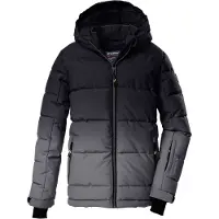 Killtec Skijacke "KSW 382 BYS SKI QLTD JCKT" Wasserabweisende, winddichte Winterjacke mit regulierbarer Kapuze