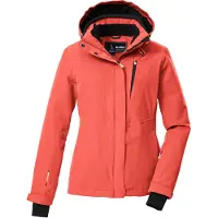 Killtec Skijacke "KSW 25 WMN SKI JCKT" Atmungsaktive, wasserdichte Skijacke mit abnehmbarer Kapuze